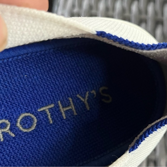 Woman’s Rothy’s White Slip-On Shoes - Picture 2 of 8